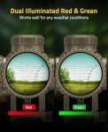 CVLIFE 1.5-5x32 Illuminated Crossbow Scope