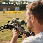 CVLIFE 1.5-5x32 Illuminated Crossbow Scope