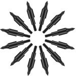 Jeimier 12 Pack 100 Grain Crossbow Field Tips