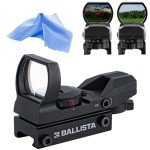 BALLISTA Tactical Reflex Green Red Dot Sight Optic