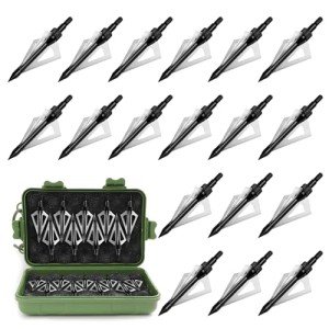 EONACTVE 18PK 100 Grain 3 Blade Broadheads