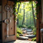 Silver Bow and Arrow Keychain for Archery Lovers