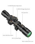 CVLIFE 2-7x32 Illuminated Crossbow Scope for Hunting