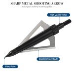 Aiskaer 18-Pack Hunting Broadheads with Case