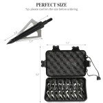 Aiskaer 18-Pack Hunting Broadheads with Case