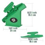 Hosolee Archery Fletching Jig for DIY Crossbow Arrows