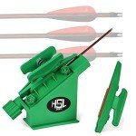 Hosolee Archery Fletching Jig for DIY Crossbow Arrows