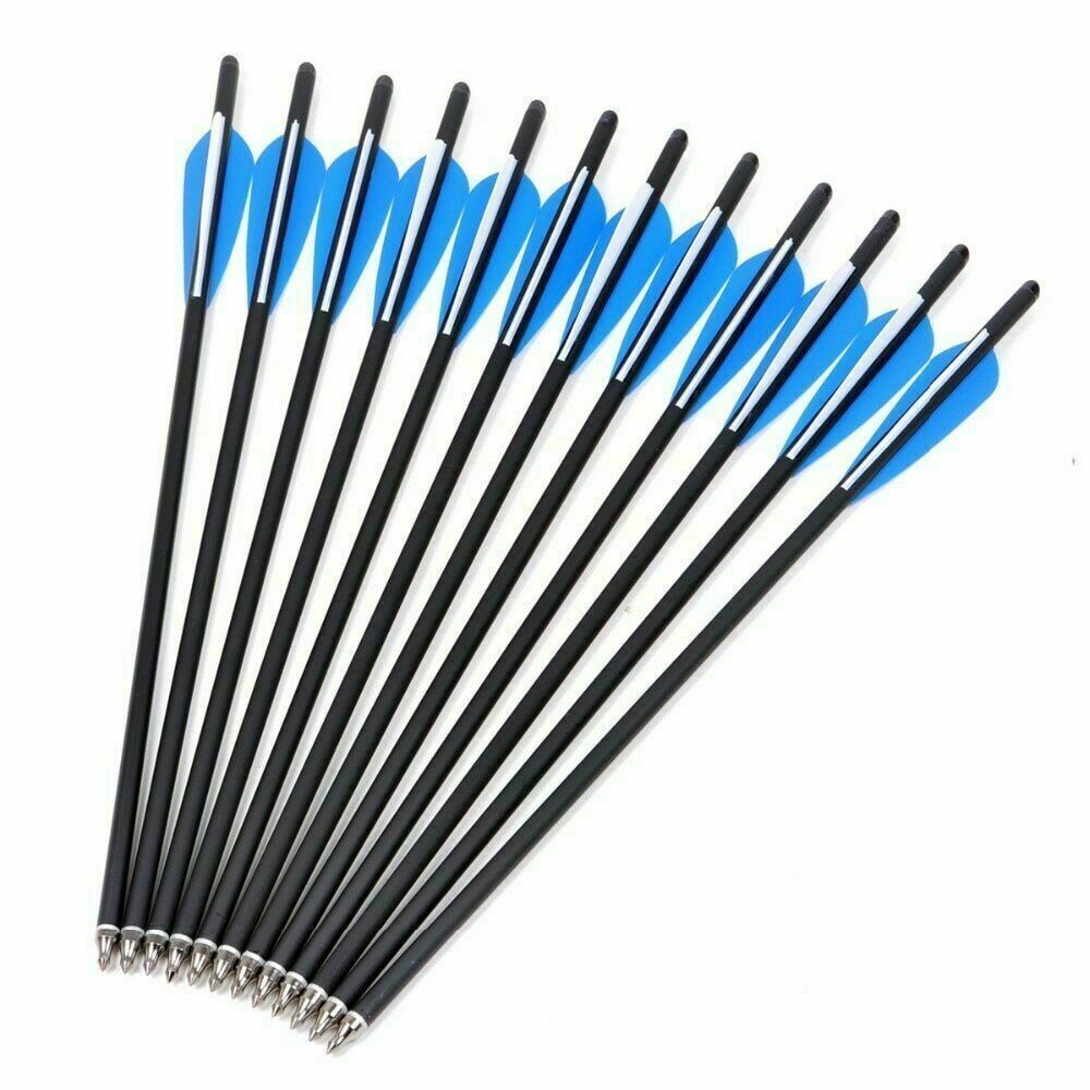 17/20 inch Carbon Crossbow Bolts for Hunting
