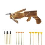 5 Black Glue, Suction Cup, and Sponge Ball Shafts