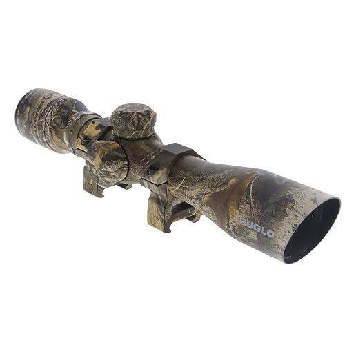 SCP SR 4X32 Scope with Rings - Diamond Camo