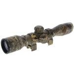 SCP SR 4X32 Scope with Rings - Diamond Camo