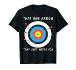 Crossbow Target Shooting T-Shirt for Archer Fans