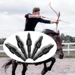 Qoaimu 100 Grain Archery Field Points for Crossbows