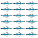 Aiskaer 18 Pack Broadheads with Storage Case