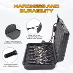 12PK 100 Grain 3-Blade Hunting Broadheads with Case