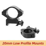 Beileshi 4x32 Illuminated Crossbow Scope with Mounts