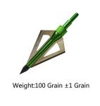 3-Blade Screw-in Broadheads for Crossbows (12 Pack)