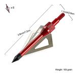 20-Inch Carbon Crossbow Bolts and Broadheads Set