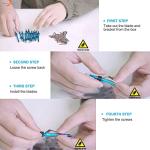 20-Inch Carbon Crossbow Bolts and Broadheads Set