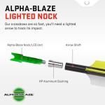 TenPoint Alpha-Blaze Green Lighted Crossbow Nocks - 3 Pack