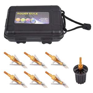 TY Archery 100 Grain 3-Blade Broadheads with Case