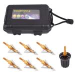 TY Archery 100 Grain 3-Blade Broadheads with Case