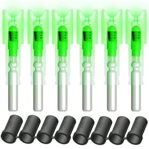 Linpeng 6PCS Lighted Nocks for Crossbow Bolts