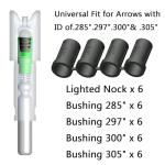 Linpeng 6PCS Lighted Nocks for Crossbow Bolts