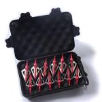PG1ARCHERY 12 Pack Fixed Blade Broadheads for Crossbows