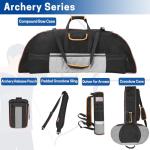 VISEMAN Padded Crossbow Carry Bag with Backpack Strap