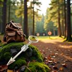 Silver Arrow Keychain for Archery Lovers