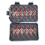 EOOENOON 100 Grain 3 Blade Broadheads with Case