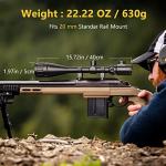 CVLIFE 6-24x50 Illuminated Hunting Rifle Scope