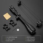 CVLIFE 6-24x50 Illuminated Hunting Rifle Scope