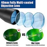 UUQ 3-9x40 Scope with Red/Green Illumination