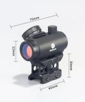 Beileshi 4 MOA Compact Red Dot Sight