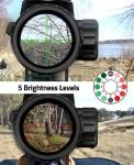 CVLIFE 3-9x40 Illuminated Scope for Hunting