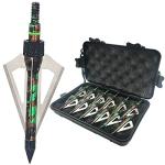 LeeMui 12PK 100 Grain Hunting Broadheads