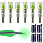6PCS Lighted Nocks for Crossbow Arrows