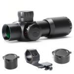 3X28 Compact Rifle Scope with Illuminated Reticle