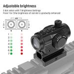 Feyachi RDS-36 Red/Green Dot Scope 1x22mm