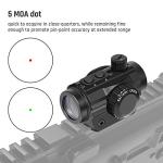 Feyachi RDS-36 Red/Green Dot Scope 1x22mm