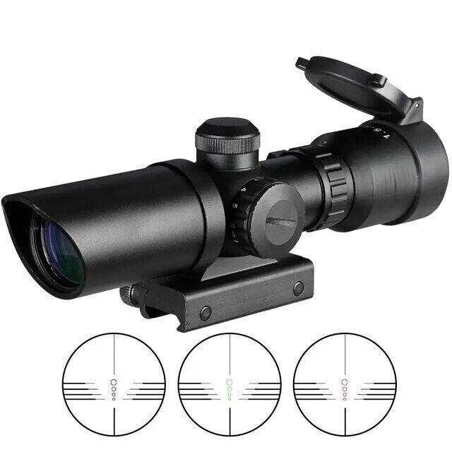 High Performance Illuminated Reticle Scope for Crossbows