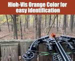 VORIGY Orange Crossbow Bolt Decocking Heads - 2 Pack