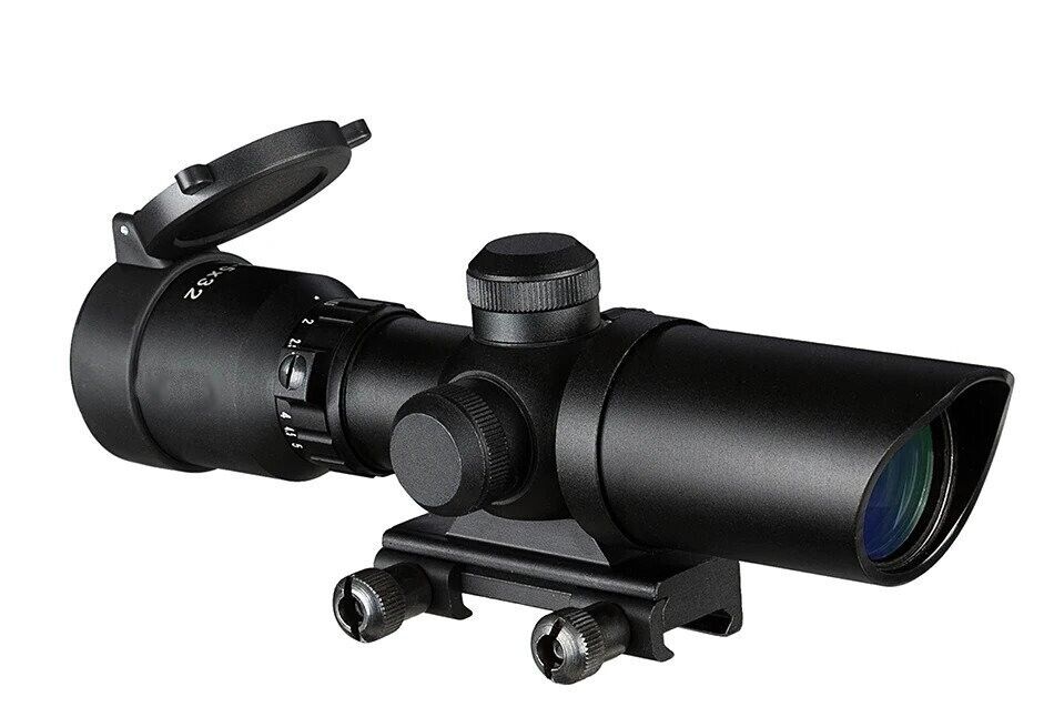 High Performance Illuminated Reticle Scope for Crossbows