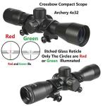 TWP Compact Hunting Crossbow Scope with Illuminated Reticle