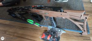 Reverse Draw Crossbow for Power and Precision