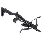 80LB Self-Cocking Black Crossbow with 3 Bolts