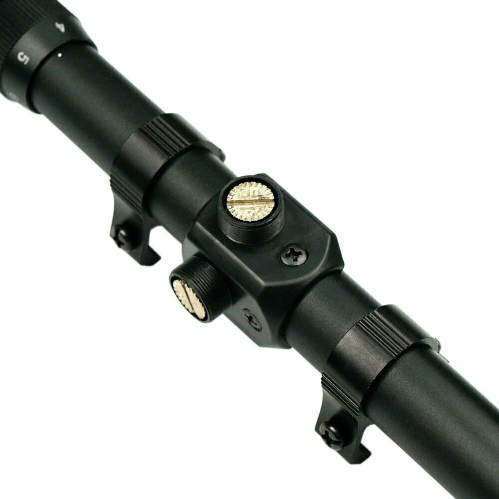 3-7x20 Scope with Ring Mounts for Reverse Draw Crossbows