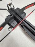 175 lb Black Reverse Draw Crossbow with Broadheads